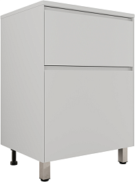 Style Line Тумба под раковину Лима 60 Plus эмаль белая матовая – фотография-2